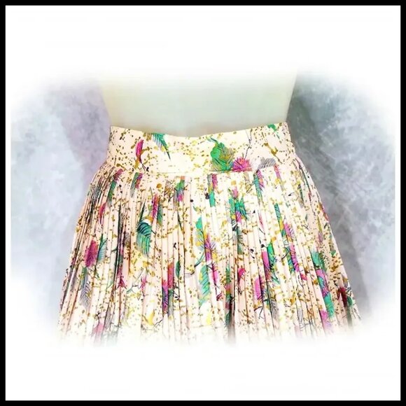 50s Vintage Atomic Pleated Half Apron Pinup Girl Photoshoot NWOT VFG - Picture 3 of 13